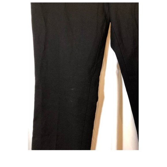 NEW‎ Lewit Side Slit Flare Leg Pants Black SZ 14 - Picture 6 of 8